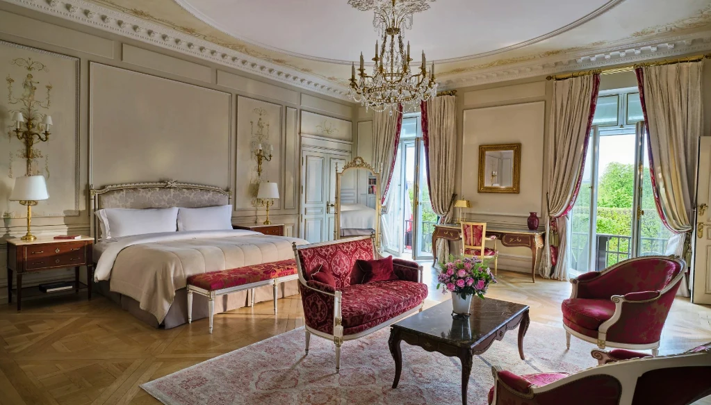Hotel Le Meurice in Paris, France