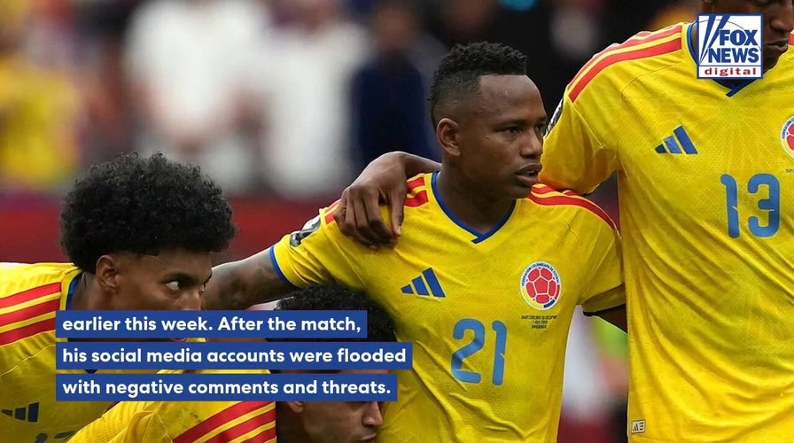 Colombia soccer star receives death threats after World Cup mishap