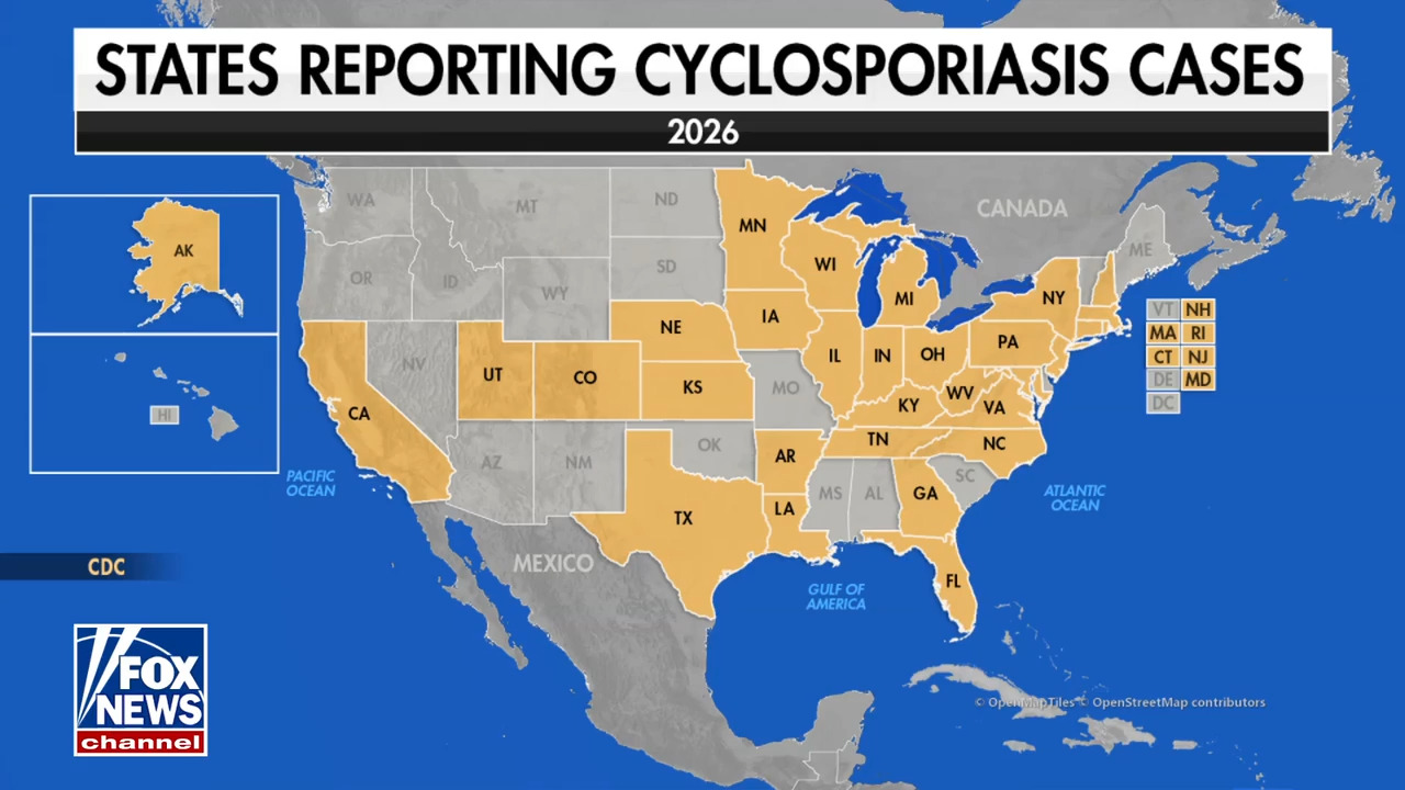 Health officials are tracking a growing surge of cyclospora, a parasitic stomach illness, reported in 31 U.S. states. Nutritionist Marissa Karp provides food safety tips and discusses the unknown source of the outbreak.