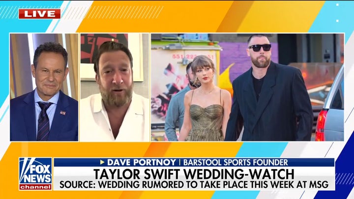 Dave Portnoy 'can't believe' Taylor Swift would get married at MSG