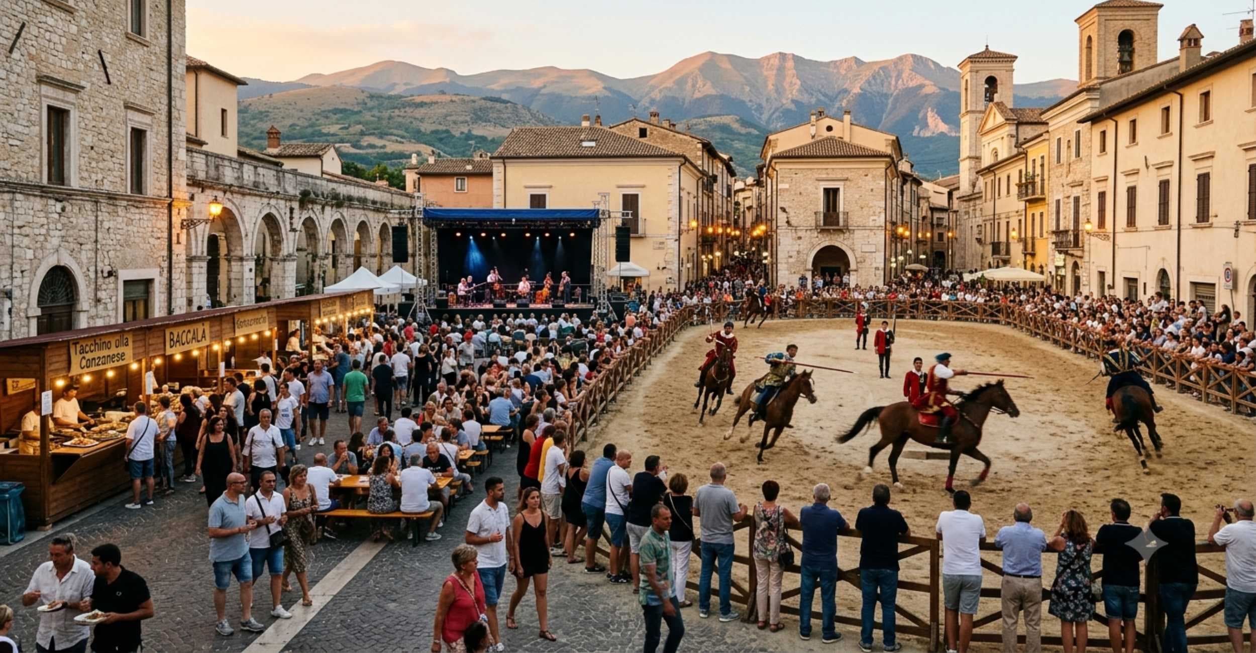 Abruzzo village events, 20–27 July 2026 — pageants, festivals and local