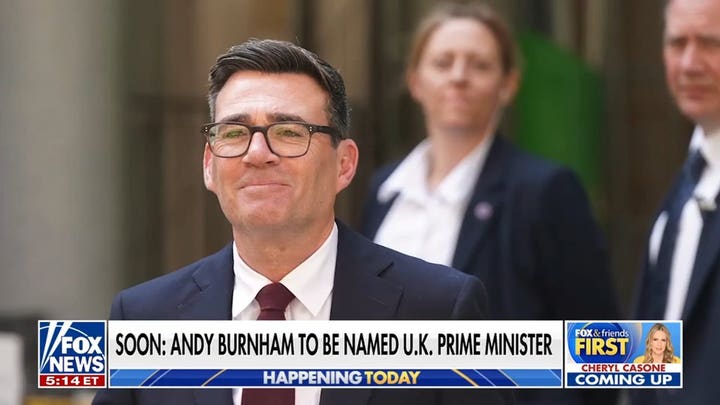 Andy Burnham set to become UK prime minister as he unveils socialist agenda