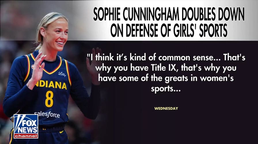 Sophie Cunningham doubles down on defense of girls’ sports