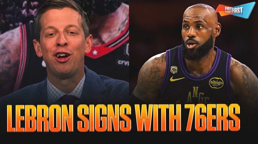 ‘RESPECT’ for LeBron James as he signs with the 76ers, Did the Warriors miss out on him? | FTF
