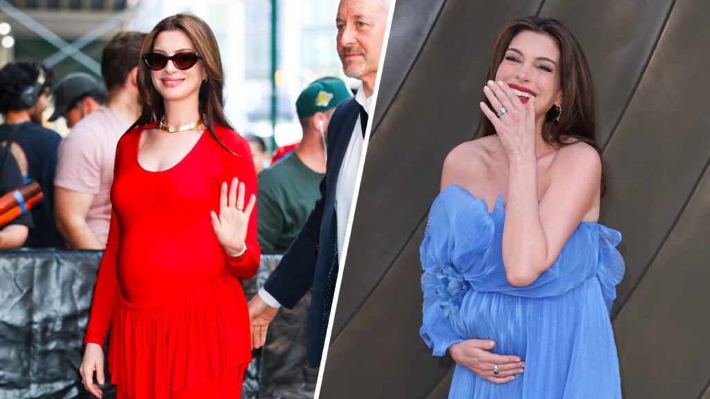 Anne Hathaway shares pregnancy hack at ‘The Odyssey’ premiere after viral wardrobe mishap Anne Hathaway shares pregnancy hack at 'The Odyssey' premiere after viral wardrobe mishap