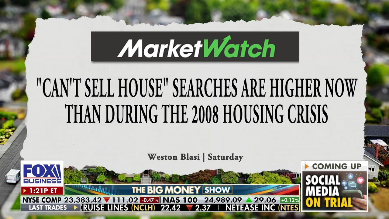 'The Big Money Show' discusses mortgage rates, property taxes and the struggle home sellers are facing.