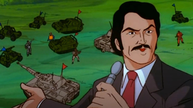 Hector Ramirez (Neil Ross) talks about militaries gather in G.I.: A Real American Hero