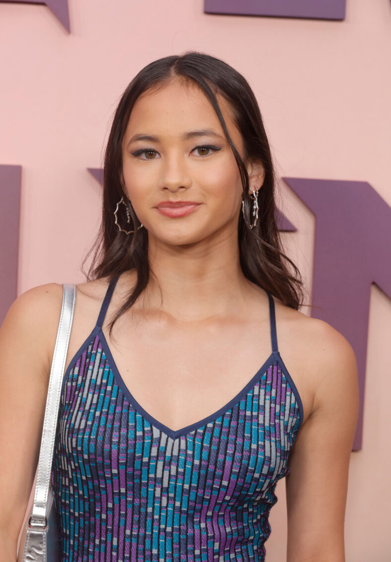 Kaylee Hottle stock image of her on the red carpet