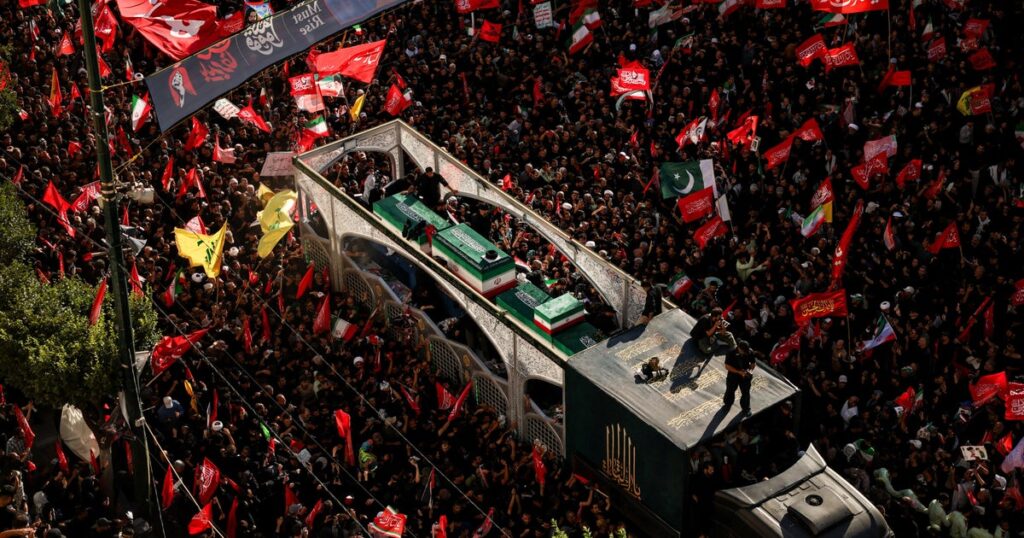 Live Updates: Iran and U.S. ramp up tit-for-tat strikes ahead of Ali Khamenei's burial