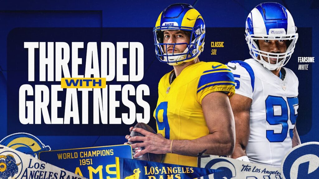 Rams unveil two new alternate uniforms celebrating the franchise's championship legacy and iconic history