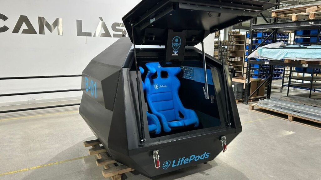 Would this survival pod make you feel safer? Would this survival pod make you feel safer?