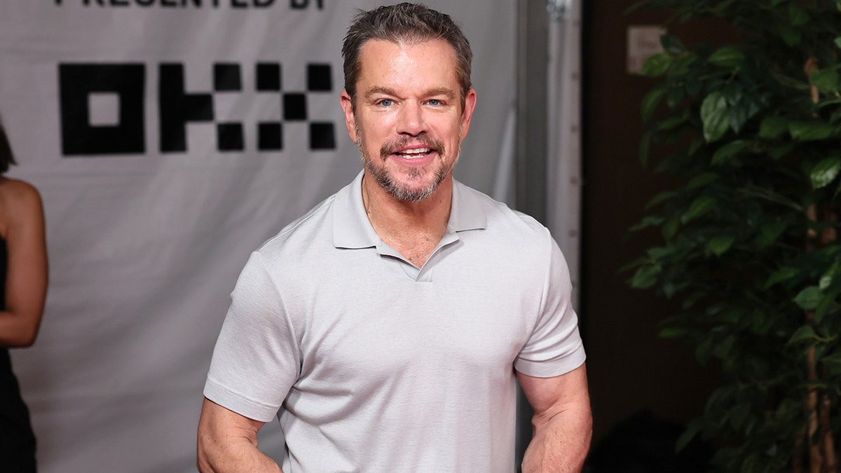 Matt Damon attends the Mumford & Sons: The House Band premiere at the BMCC Theater.