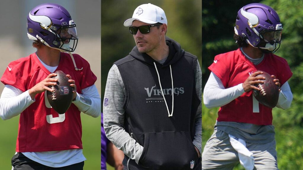 Vikings’ QB battle: Kevin O’Connell looking for either Kyler Murray or J.J. McCarthy to set ‘standard’ Vikings' QB battle: Kevin O'Connell looking for either Kyler Murray or J.J. McCarthy to set 'standard'