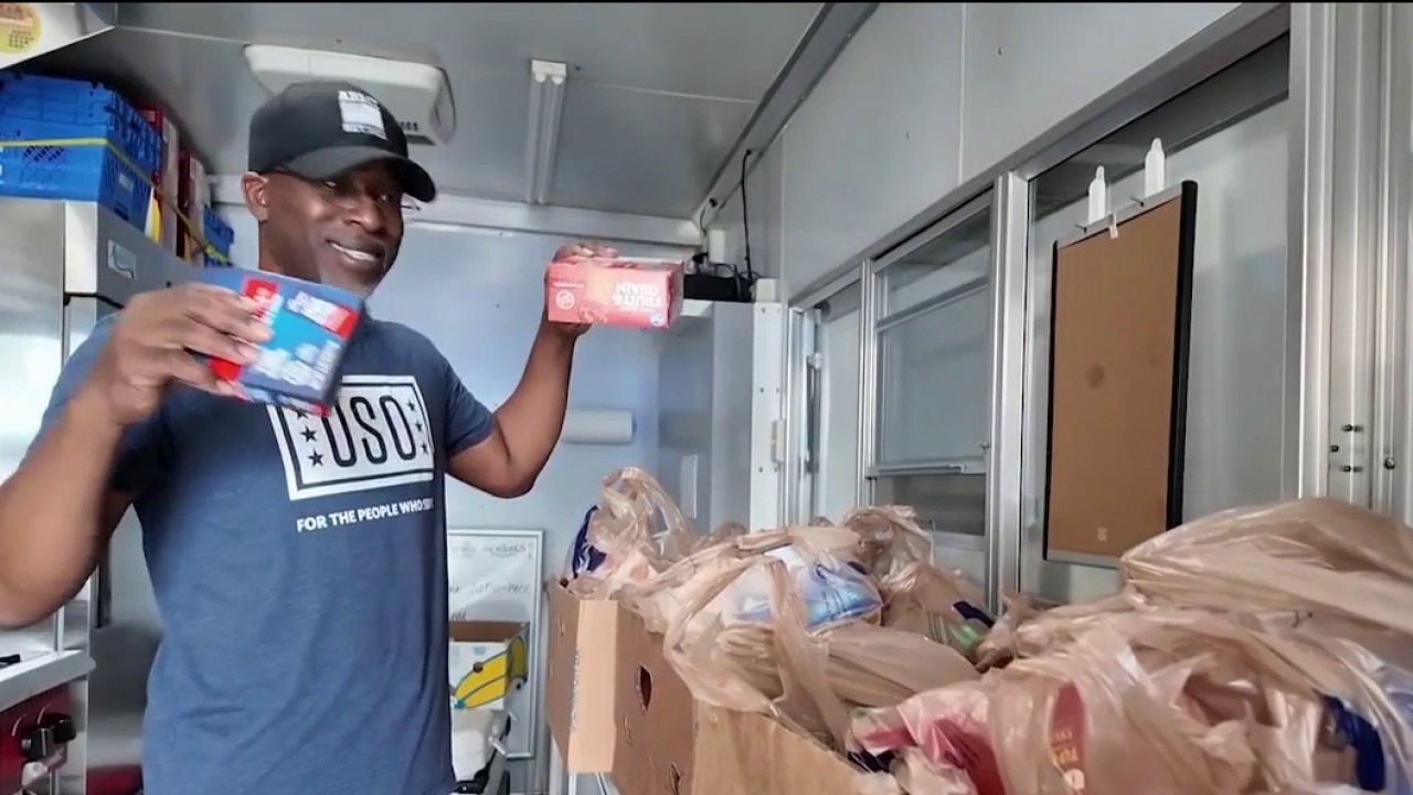 Marietta volunteers pack supplies to battle military hunger
