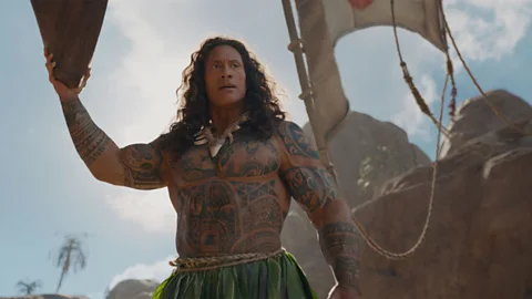 Disney Dwayne Johnson as Maui in Moana (Credit: Disney)