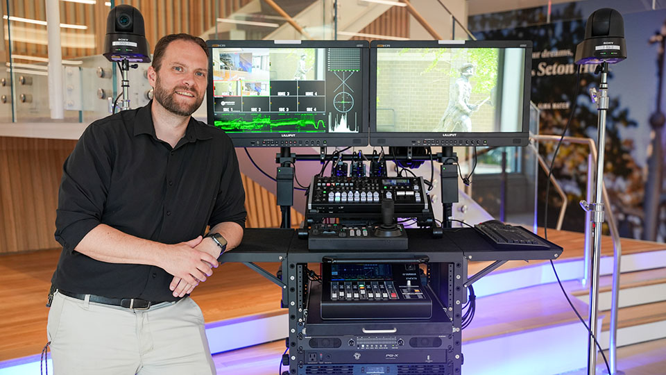 Michael Pisciotta of the Digital Media Team