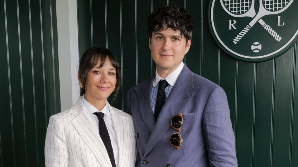 Rashida Jones Makes Rare Appearance with Partner Ezra Koenig While Attending Wimbledon in Star Rashida Jones Makes Rare Appearance with Partner Ezra Koenig While Attending Wimbledon in Star