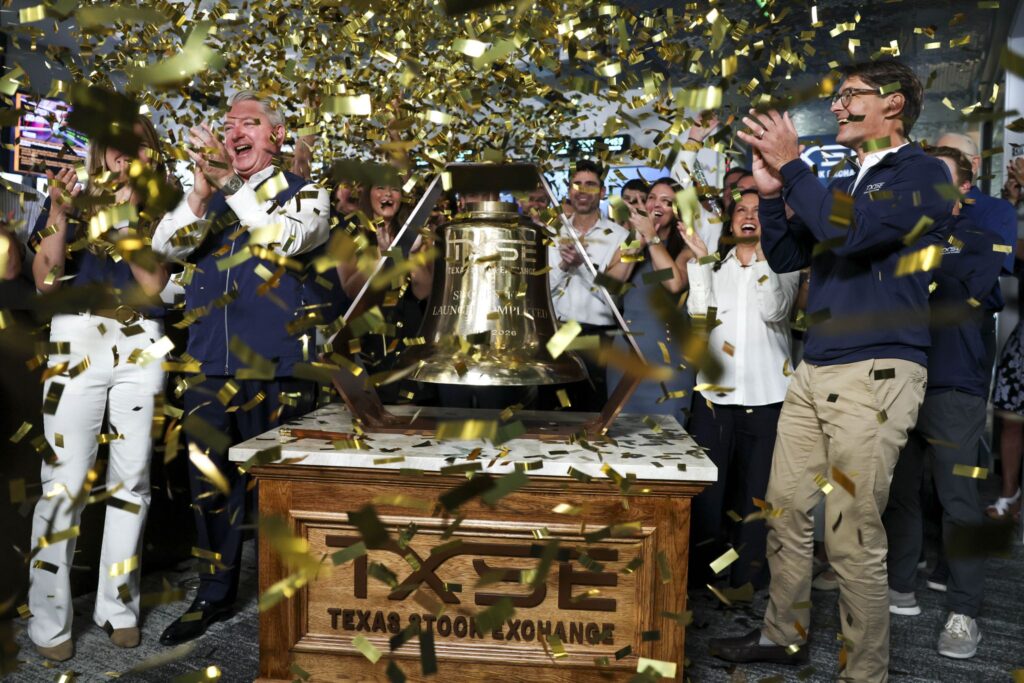 Texas Stock Exchange rings bell to mark historic milestone Texas Stock Exchange rings bell to mark historic milestone