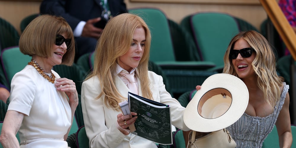 Wimbledon’s Royal Box Had Star-Studded Lineup of Celebrities to Watch Men’s Final, Including Anna Wintour, Nicole Kidman & Sienna Miller Wimbledon's Royal Box Had Star-Studded Lineup of Celebrities to Watch Men's Final, Including Anna Wintour, Nicole Kidman & Sienna Miller