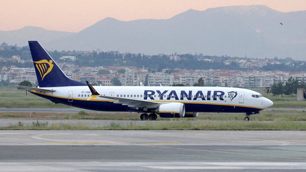 Ryanair passenger partially sucked out of broken window after takeoff from Greece Ryanair passenger partially sucked out of broken window after takeoff from Greece