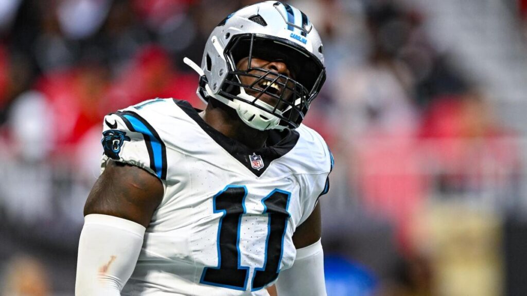 Panthers’ Nic Scourton suffers torn ACL on first day of NFL training camp Panthers' Nic Scourton suffers torn ACL on first day of NFL training camp