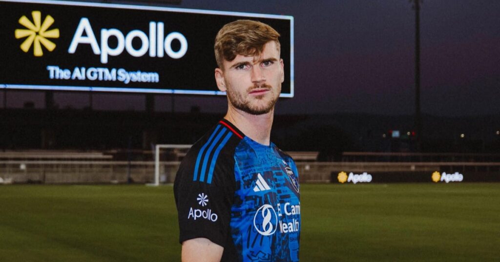 San Jose Earthquakes partners with SF-based B2B platform Apollo for sleeve sponsorship, sales tech San Jose Earthquakes partners with SF-based B2B platform Apollo for sleeve sponsorship, sales tech