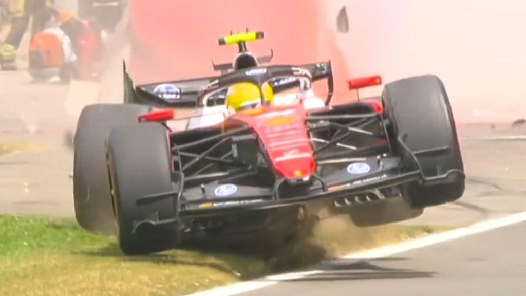Belgian GP: Lewis Hamilton crashes in final practice as Kimi Antonelli sets pace again at Spa Belgian GP: Lewis Hamilton crashes in final practice as Kimi Antonelli sets pace again at Spa