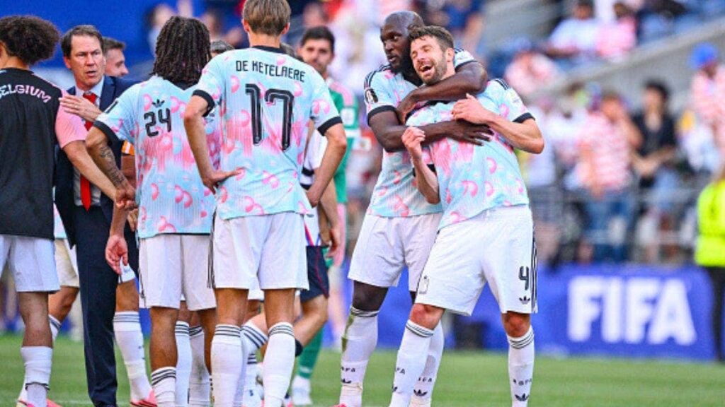 Belgium embarrasses Team USA before breaking out Trump’s signature dance celebration after fourth goal Belgium embarrasses Team USA before breaking out Trump's signature dance celebration after fourth goal