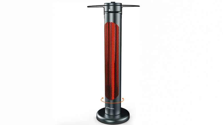 The ThermoMate Outdoor/Indoor Electric Patio Heater against a white background