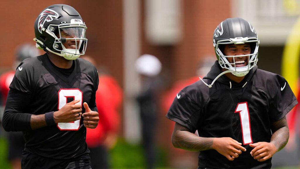 Tua Tagovailoa out of practice, Michael Penix Jr. out of team drills as Falcons shuffle QBs to start camp Tua Tagovailoa out of practice, Michael Penix Jr. out of team drills as Falcons shuffle QBs to start camp