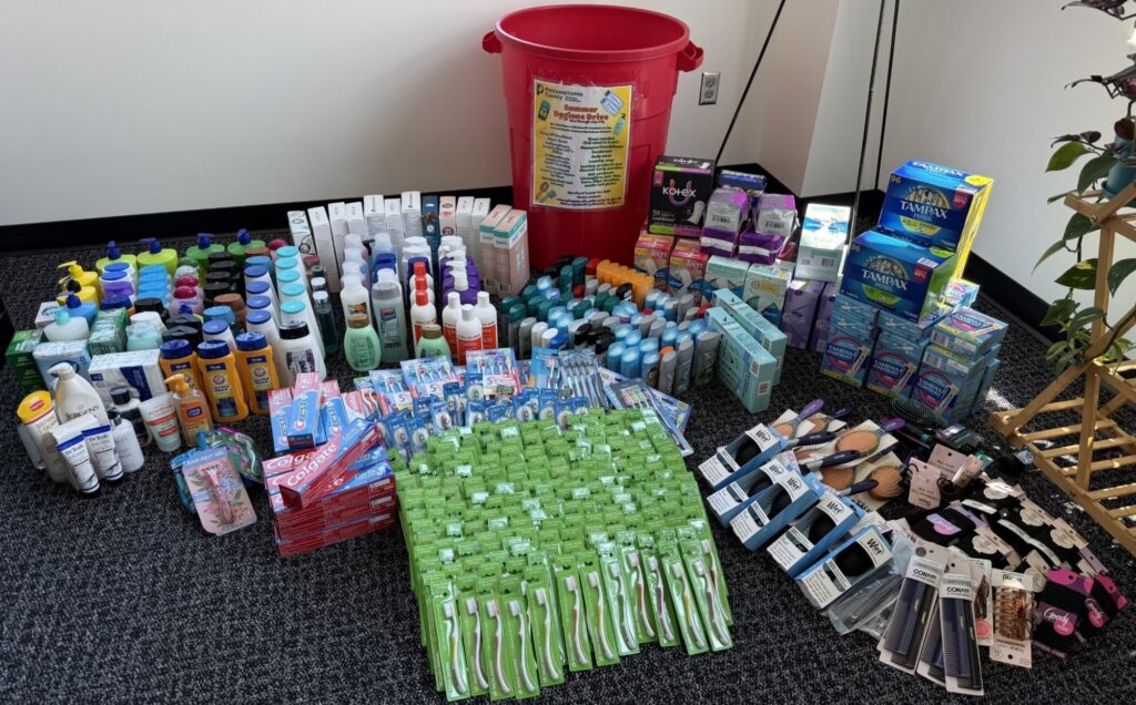 Wellness Committee Hygiene Drive Collects More Than 800 Items for Local Students Wellness Committee Hygiene Drive Collects More Than 800 Items for Local Students