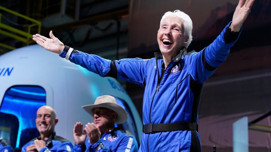 Wally Funk, aviation pioneer who was the oldest woman to travel into space, dies at 87 Wally Funk, aviation pioneer who was the oldest woman to travel into space, dies at 87