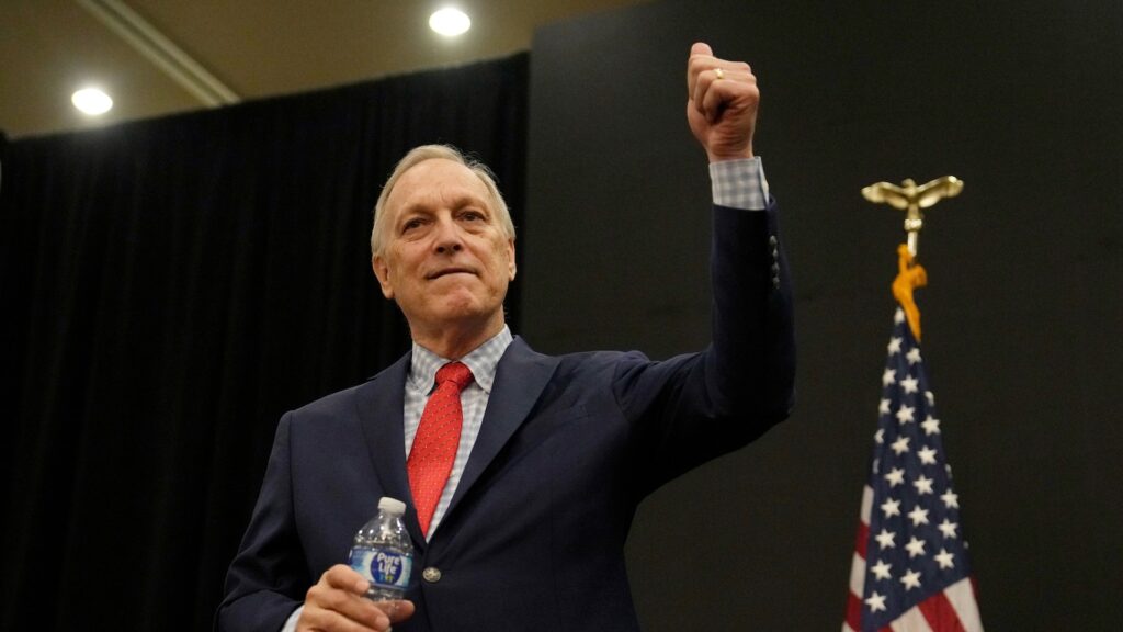Andy Biggs wins GOP nomination to challenge Democrat Katie Hobbs for Arizona governor Andy Biggs wins GOP nomination to challenge Democrat Katie Hobbs for Arizona governor