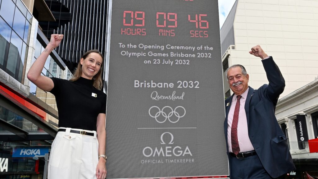 Olympic countdown clock raises venue timeline questions for Brisbane 2032 Olympic countdown clock raises venue timeline questions for Brisbane 2032