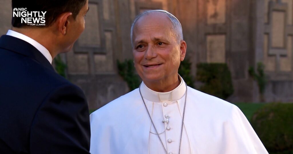 Pope Leo XIV reflects on being the first American pope