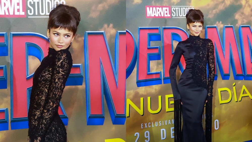 Zendaya Spins a Dark Web in Ashi Studio Couture for ‘Spider-Man’ Zendaya Spins a Dark Web in Ashi Studio Couture for ‘Spider-Man’