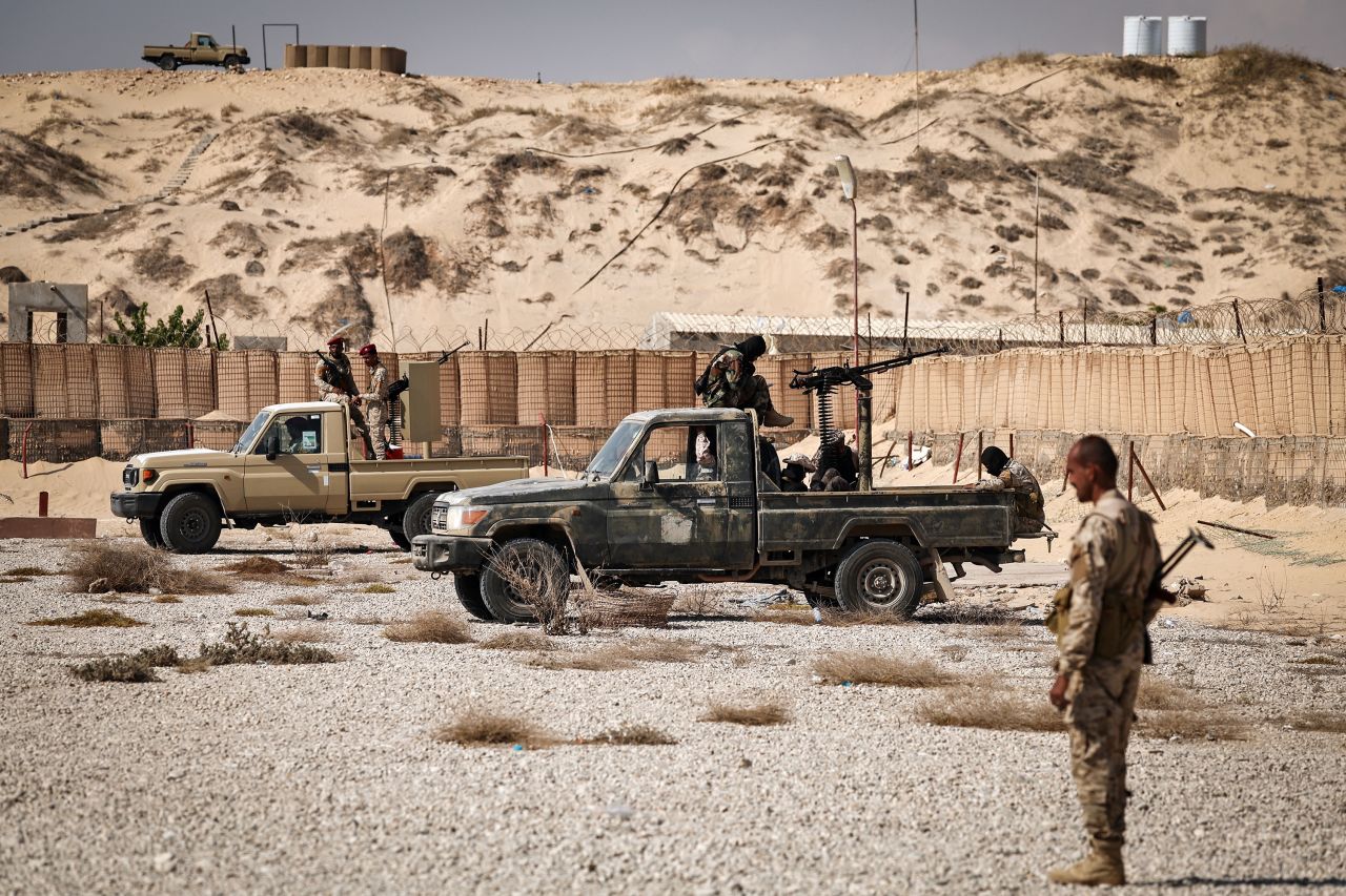 Saudi-backed Yemeni forces in the city of Mukalla in Yemen's coastal southern Hadramawt province on January 20.