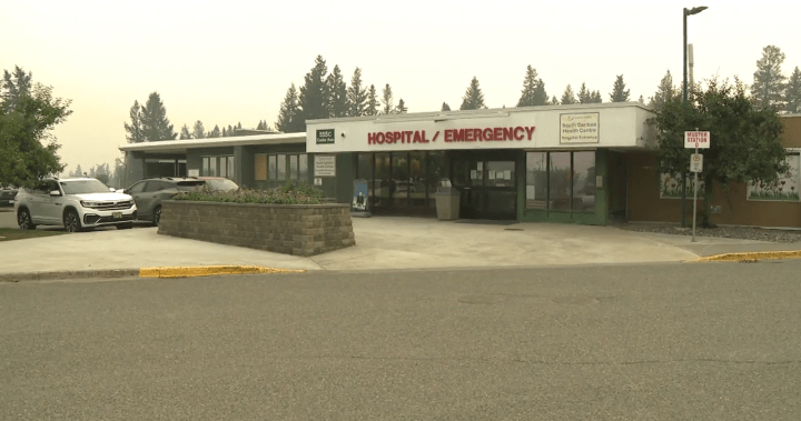 Small B.C. community surrounded by wildfires facing more ER closures Small B.C. community surrounded by wildfires facing more ER closures