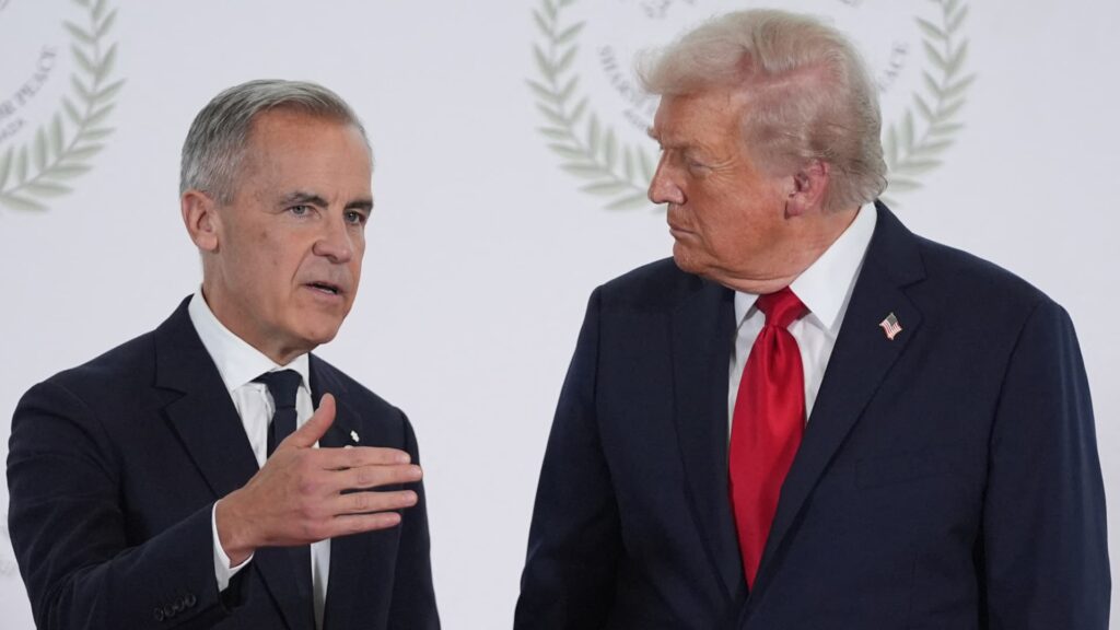 Trump, Carney reportedly in talks ahead of new 50% tariffs on Canadian goods Trump, Carney reportedly in talks ahead of new 50% tariffs on Canadian goods