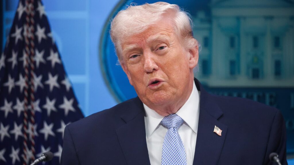 Trump says no talks scheduled with Iran as he teases action in Hormuz Strait