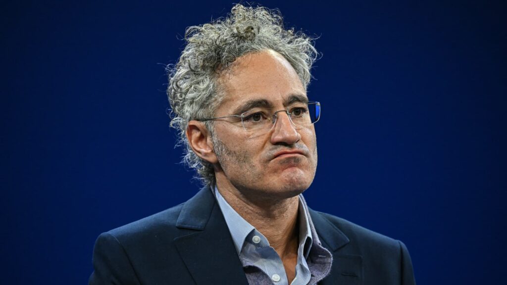 Palantir’s Karp renews attacks on frontier AI labs that are ‘trying to drug addict us’ Palantir's Karp renews attacks on frontier AI labs that are 'trying to drug addict us'