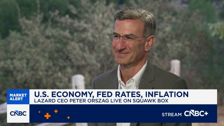 Lazard CEO Peter Orszag: Declaring the death the K-shaped economy is a bit premature