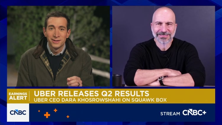 Uber CEO Dara Khosrowshahi on Q2 results: The business continues to execute incredibly well