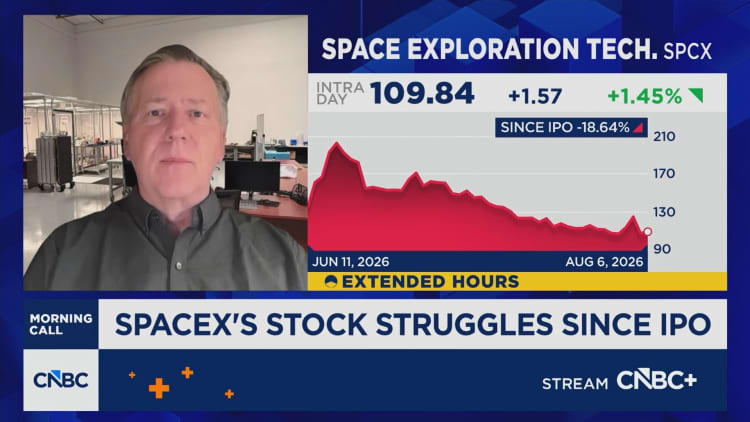 Jim Cantrell: I recently bought more SpaceX stock because I am bullish long term