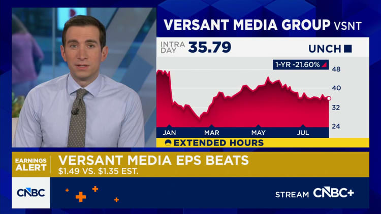 Versant raises 2026 outlook on strength of platforms segment and advertising momentum