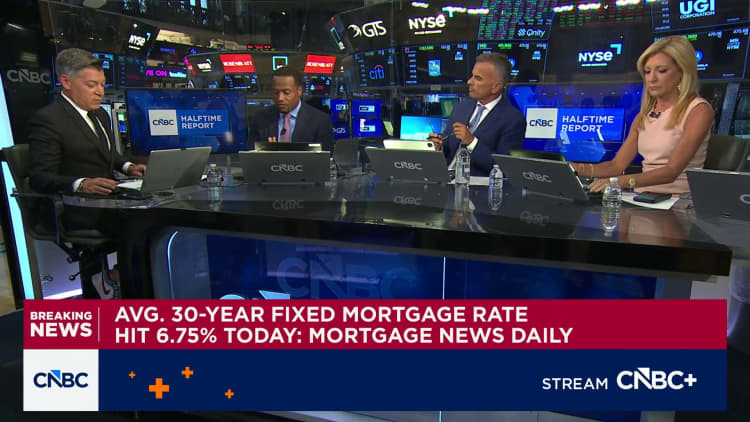 30-year fixed mortgage rate inches up to 6.75%