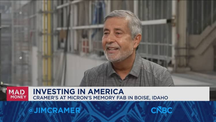 Watch Jim Cramer's full interview with Micron CEO Sanjay Mehrotra