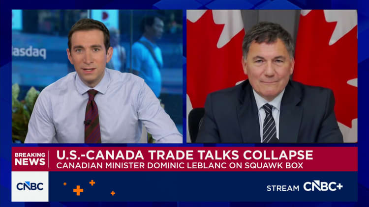 Canadian Minister LeBlanc on retaliating against Trump tariffs: ‘We’re not waiting by the phone’