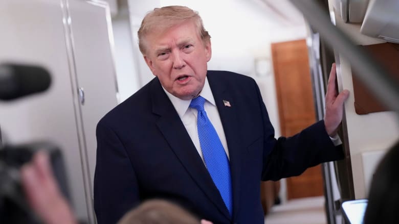 Trump says Iran talks to resume after strikes called off