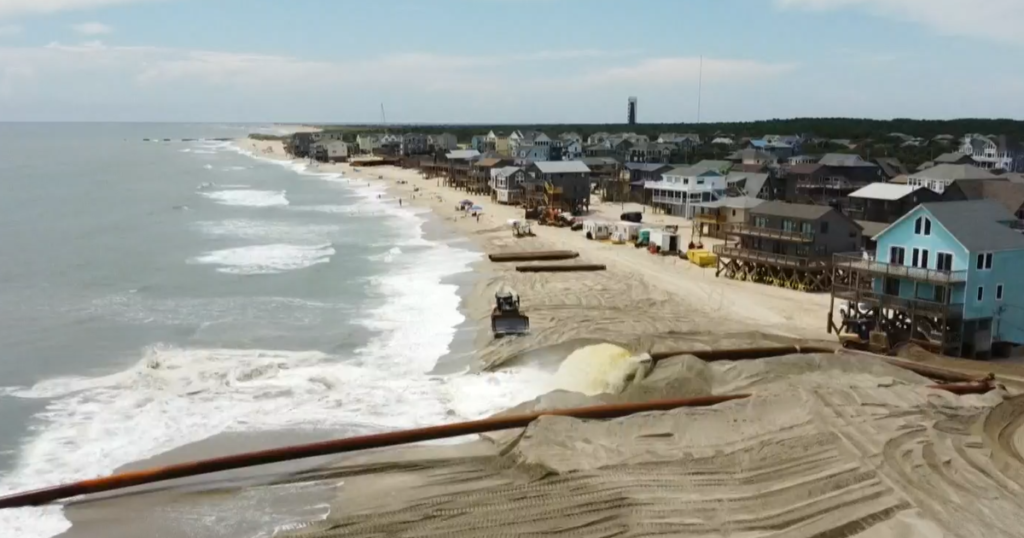 In North Carolina’s Outer Banks, a community is spending millions to save its economy from collapsing into the ocean In North Carolina's Outer Banks, a community is spending millions to save its economy from collapsing into the ocean